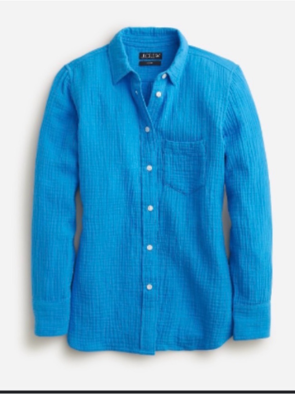 J. Crew Classic fit double gauze shirt